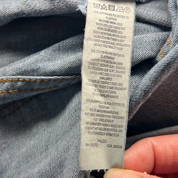 French Connection Rebound Skinny‎ Jeans Women's Sz 4 - Picture 9 of 9